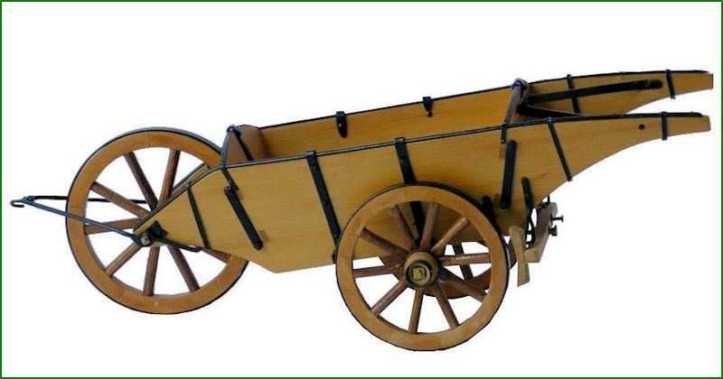 Driewiel kruiwagen Oostenrijk